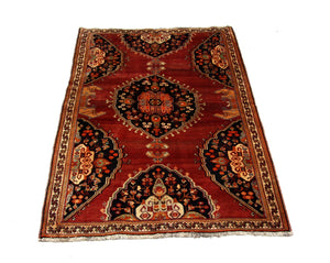 Tapis persan - Nomadic - 250 x 160 cm - rouge