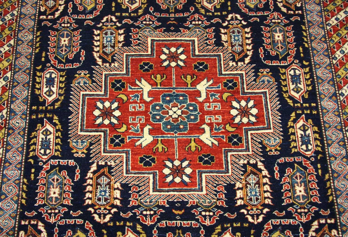 Tapis Ziegler - Kazak - 230 x 169 cm - bleu
