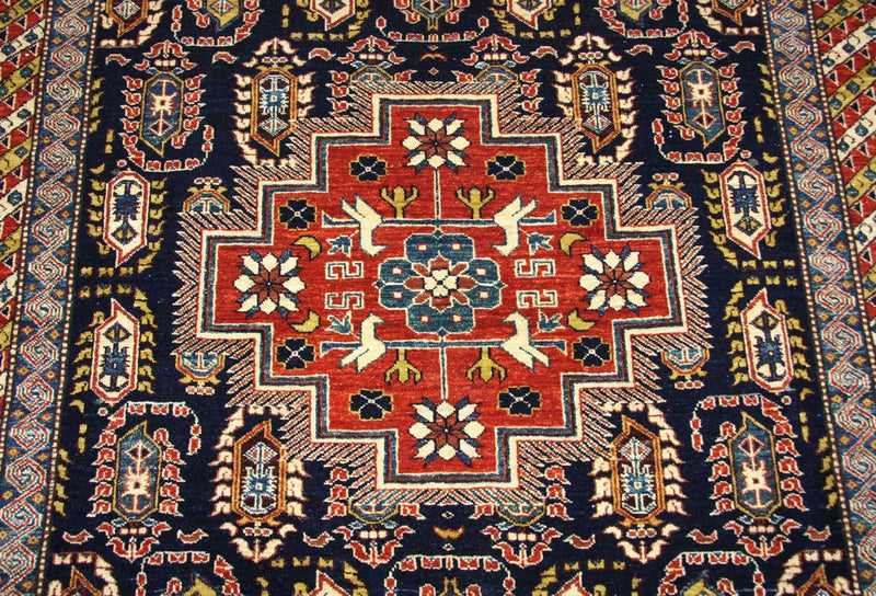 Tapis Ziegler - Kazak - 230 x 169 cm - bleu