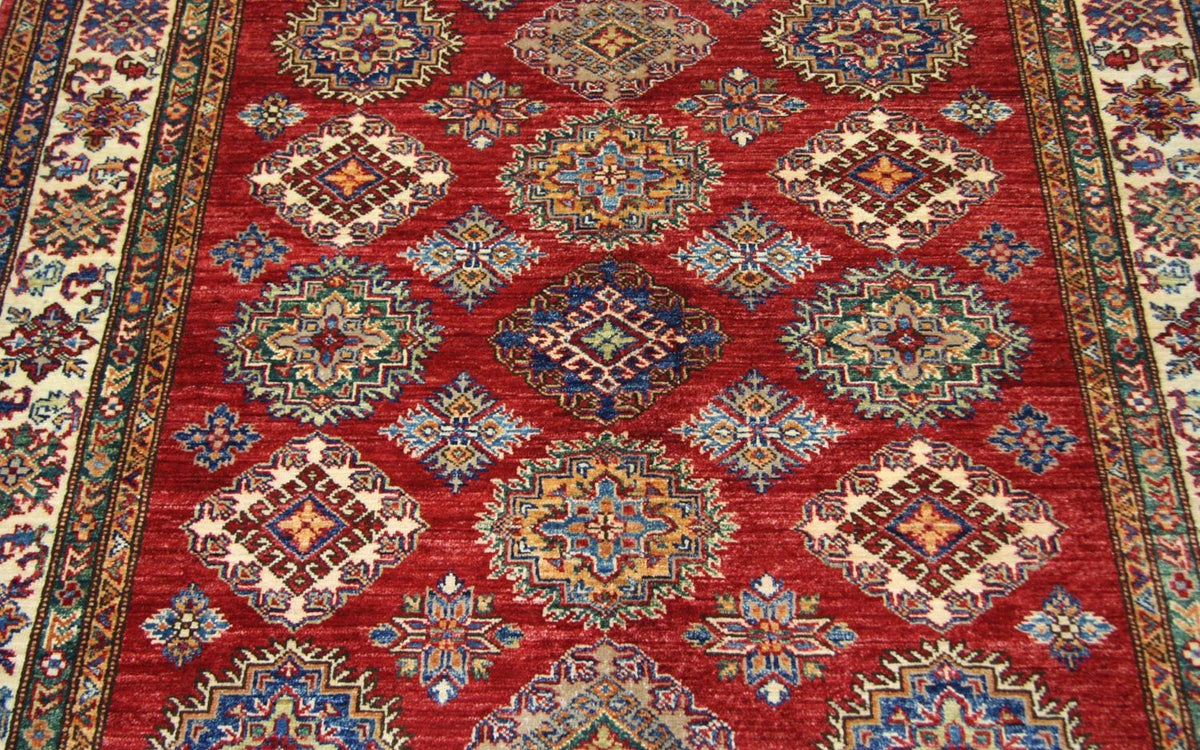 Tapis Ziegler - Kazak - 206 x 148 cm - rouge