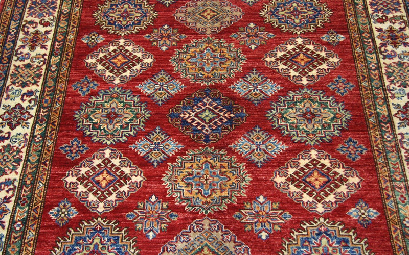 Tapis Ziegler - Kazak - 206 x 148 cm - rouge