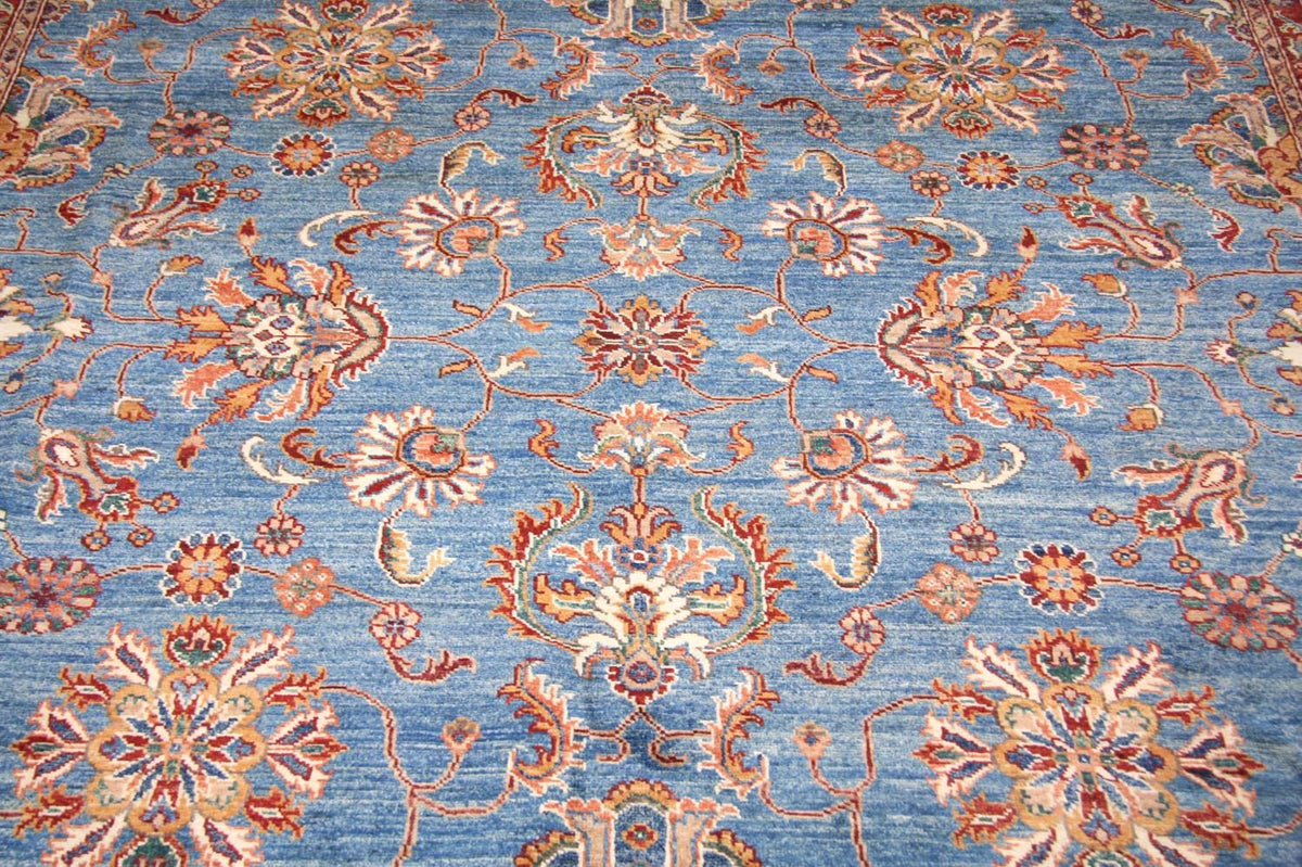 Tapis Ziegler - 304 x 249 cm - bleu