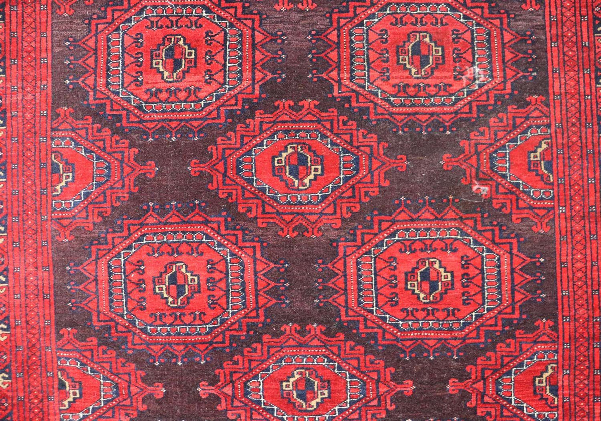 Tapis Belutsch - 190 x 129 cm - rouge