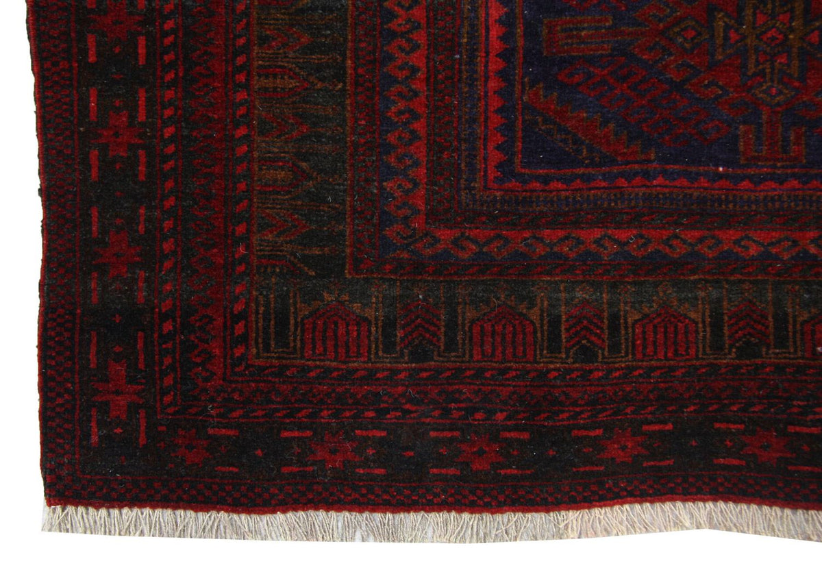 Tapis Belutsch - 151 x 107 cm - bleu