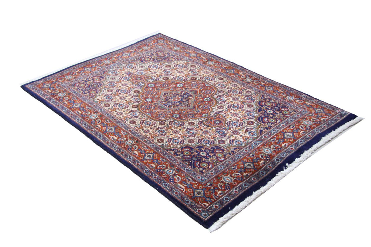 Tapis persan - Classique - 137 x 100 cm - bleu