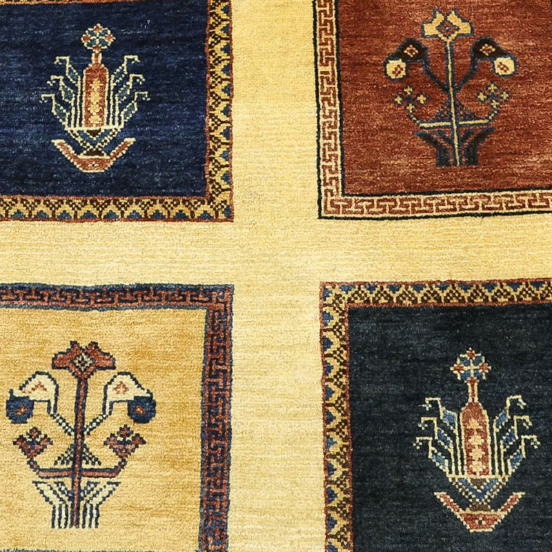 Tapis Gabbeh - Persan Kashkuli - Royal - 205 x 152 cm - multicolore