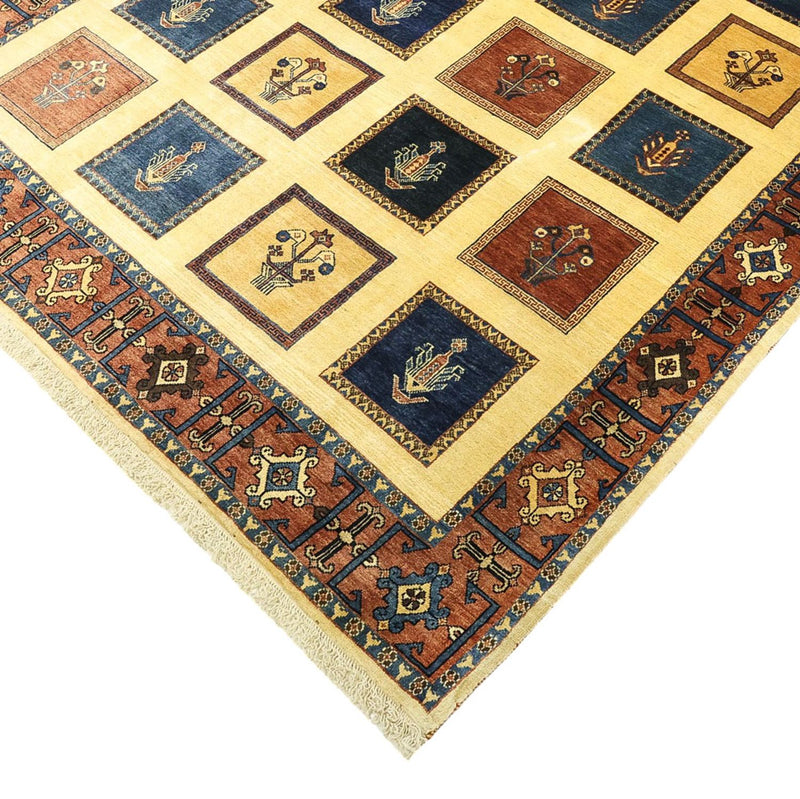 Tapis Gabbeh - Persan Kashkuli - Royal - 205 x 152 cm - multicolore