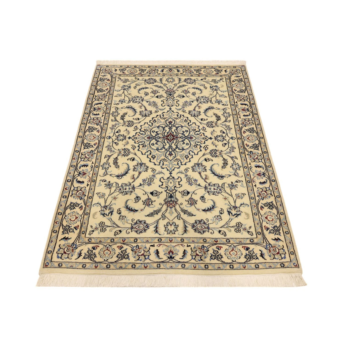 Tapis persan - Nain - Royal - Royal - 159 x 108 cm - beige