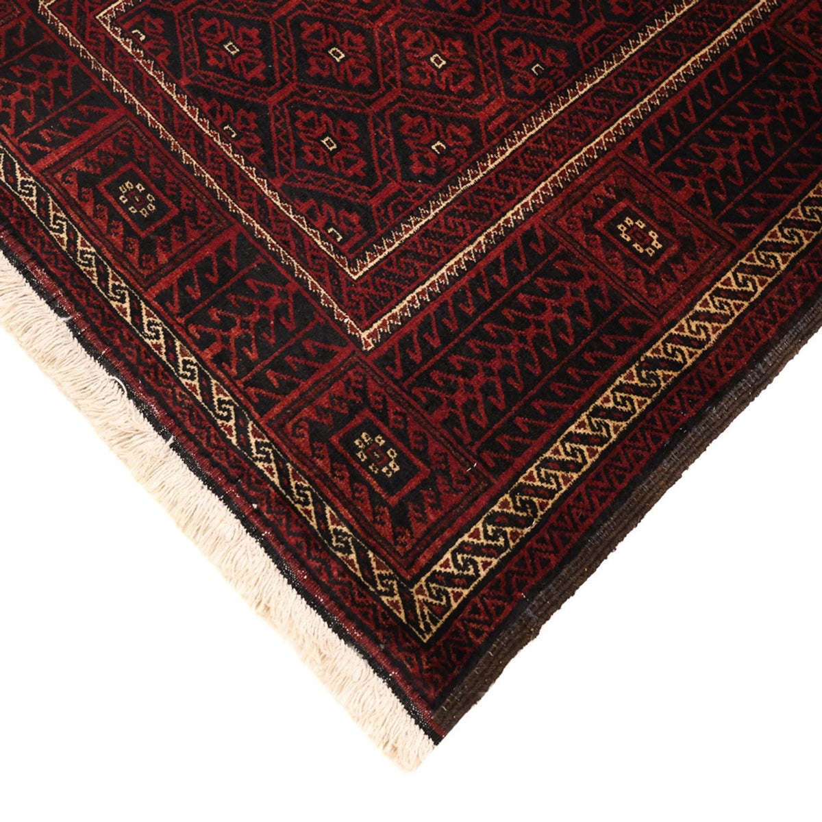 Tapis de couloir Tapis Belutsch - 203 x 101 cm - rouge foncé
