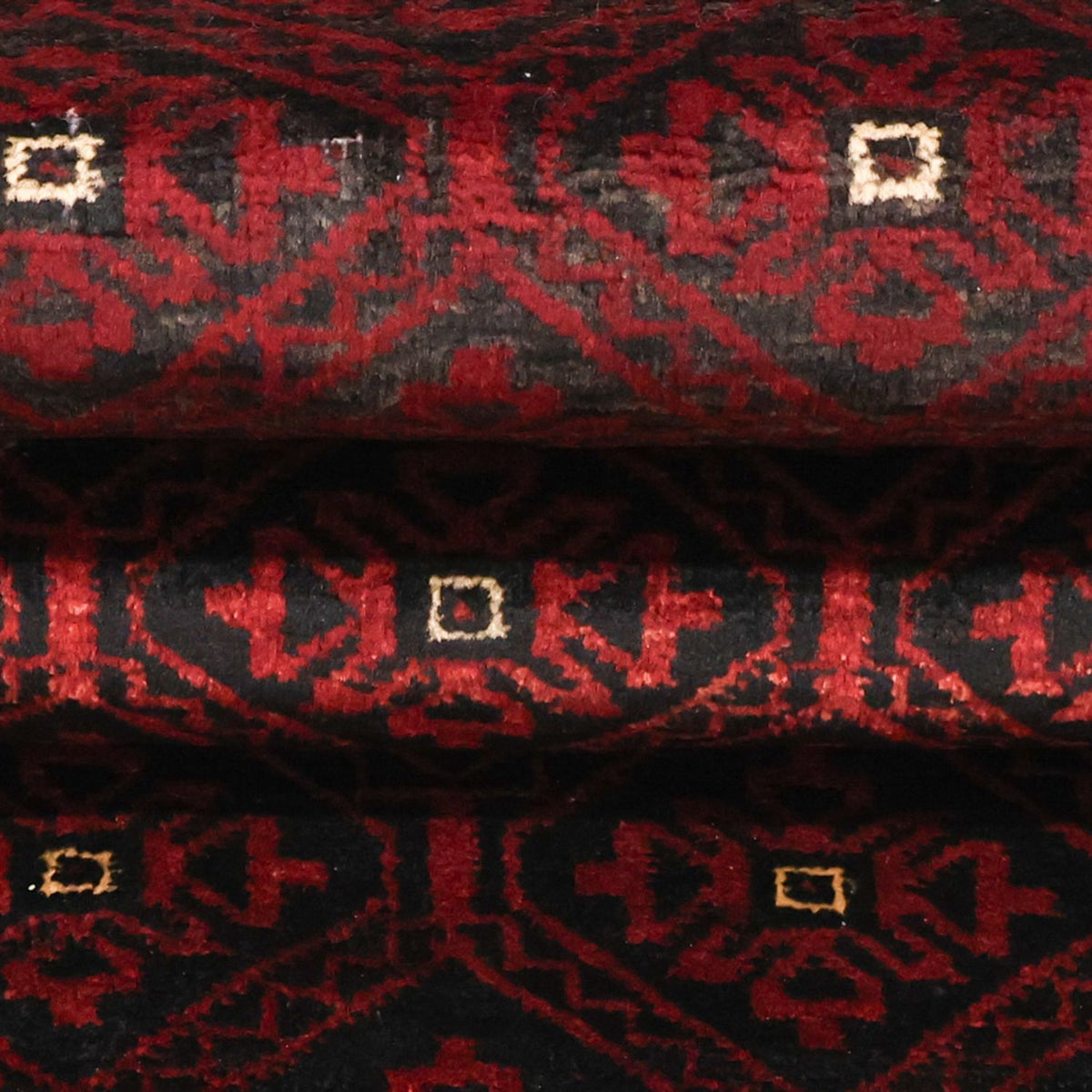 Tapis de couloir Tapis Belutsch - 203 x 101 cm - rouge foncé