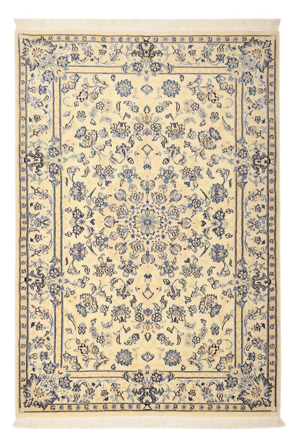 Tapis persan - Nain - Royal - Royal - 156 x 105 cm - beige