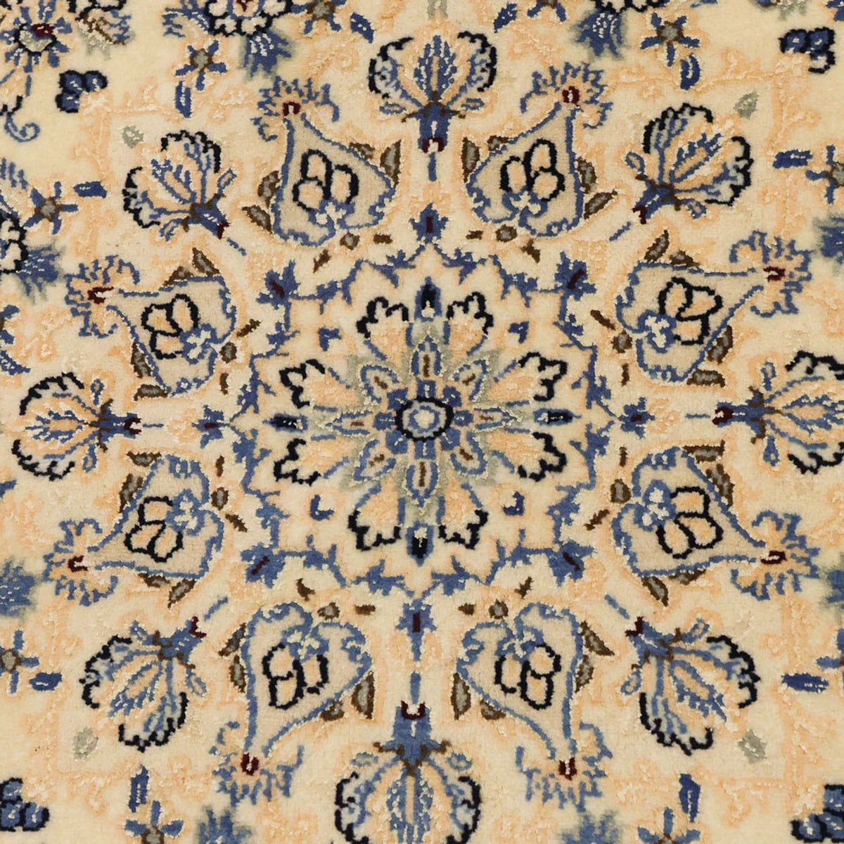 Tapis persan - Nain - Royal - Royal - 156 x 105 cm - beige