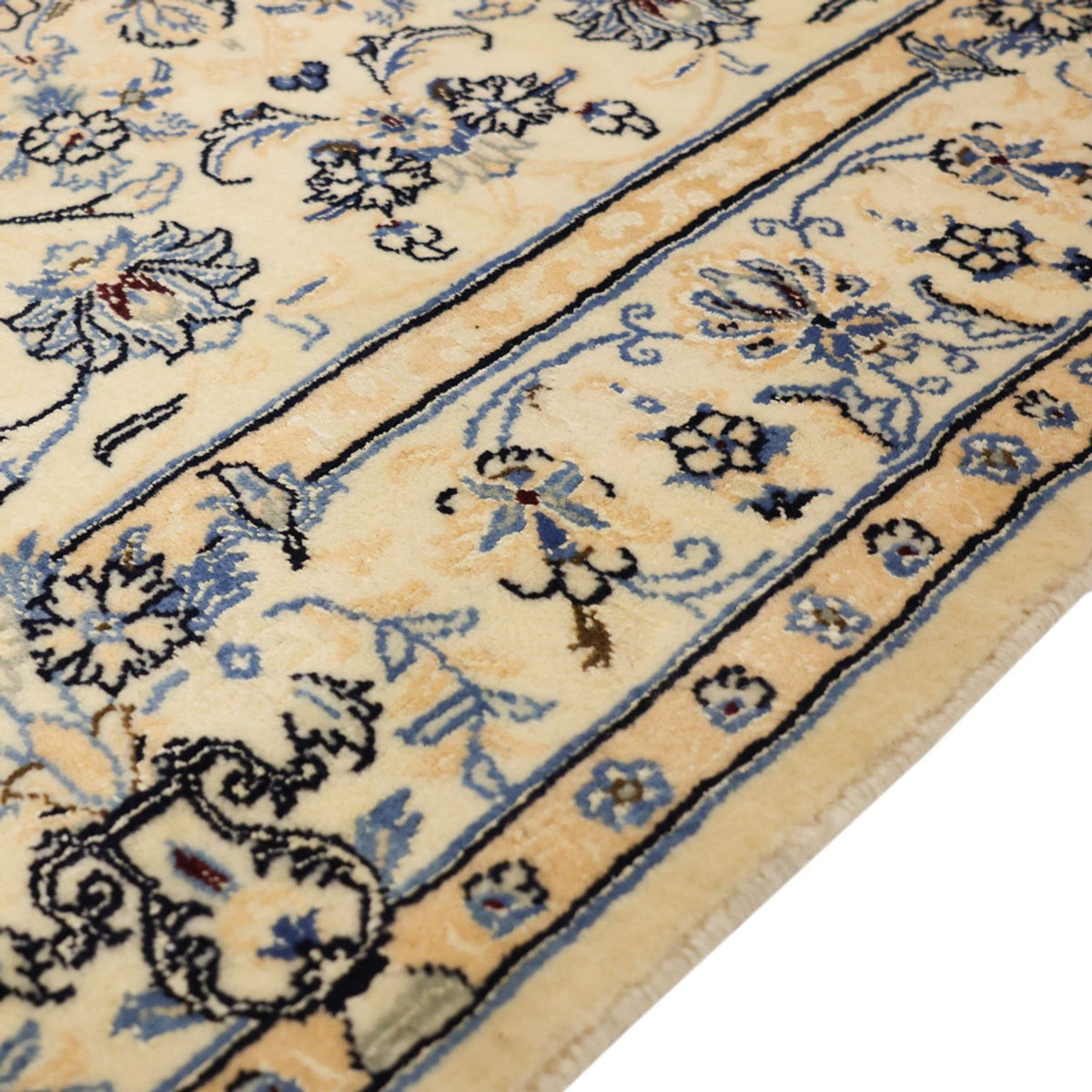 Tapis persan - Nain - Royal - Royal - 156 x 105 cm - beige