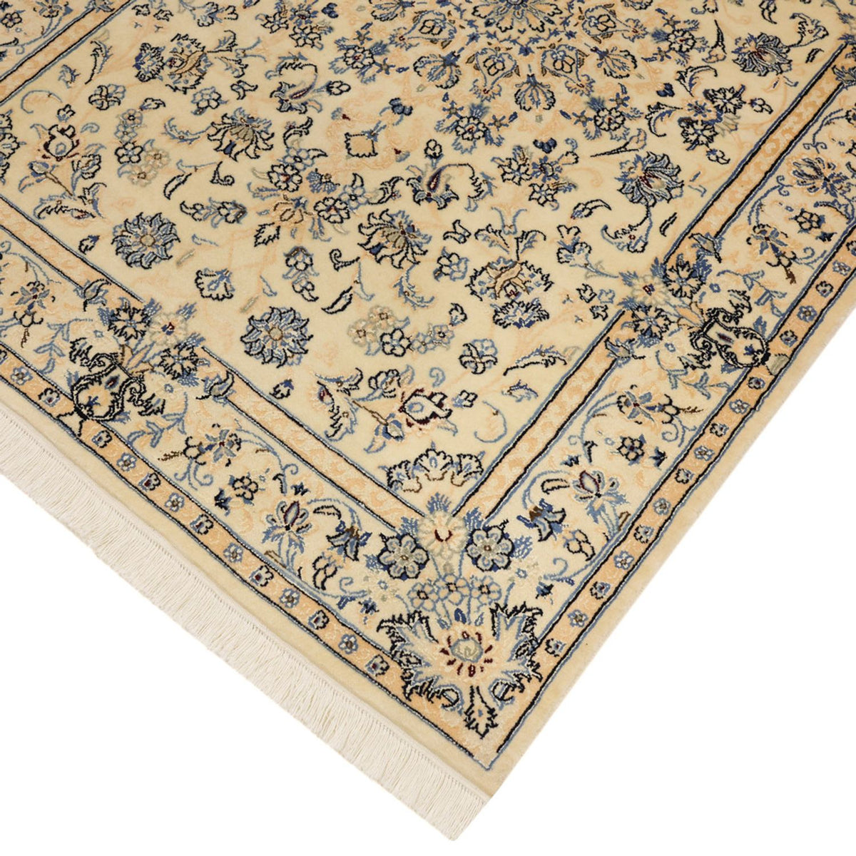 Tapis persan - Nain - Royal - Royal - 156 x 105 cm - beige