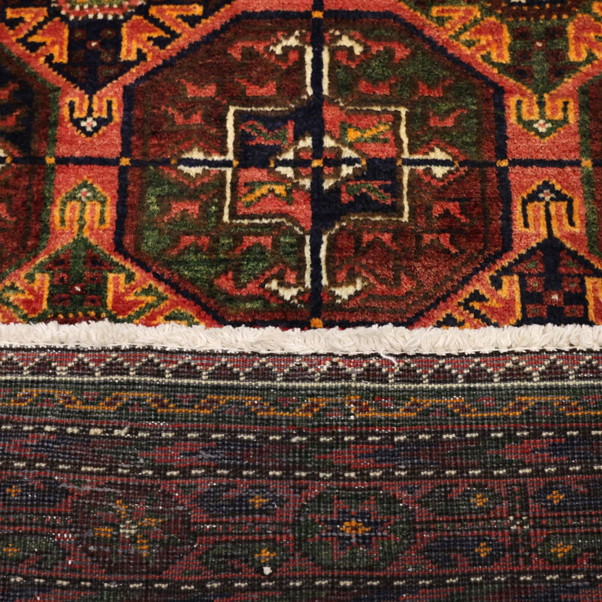 Tapis de couloir Tapis Belutsch - 254 x 117 cm - marron