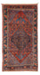 Tapis persan - Bidjar - 257 x 143 cm - rouge foncé