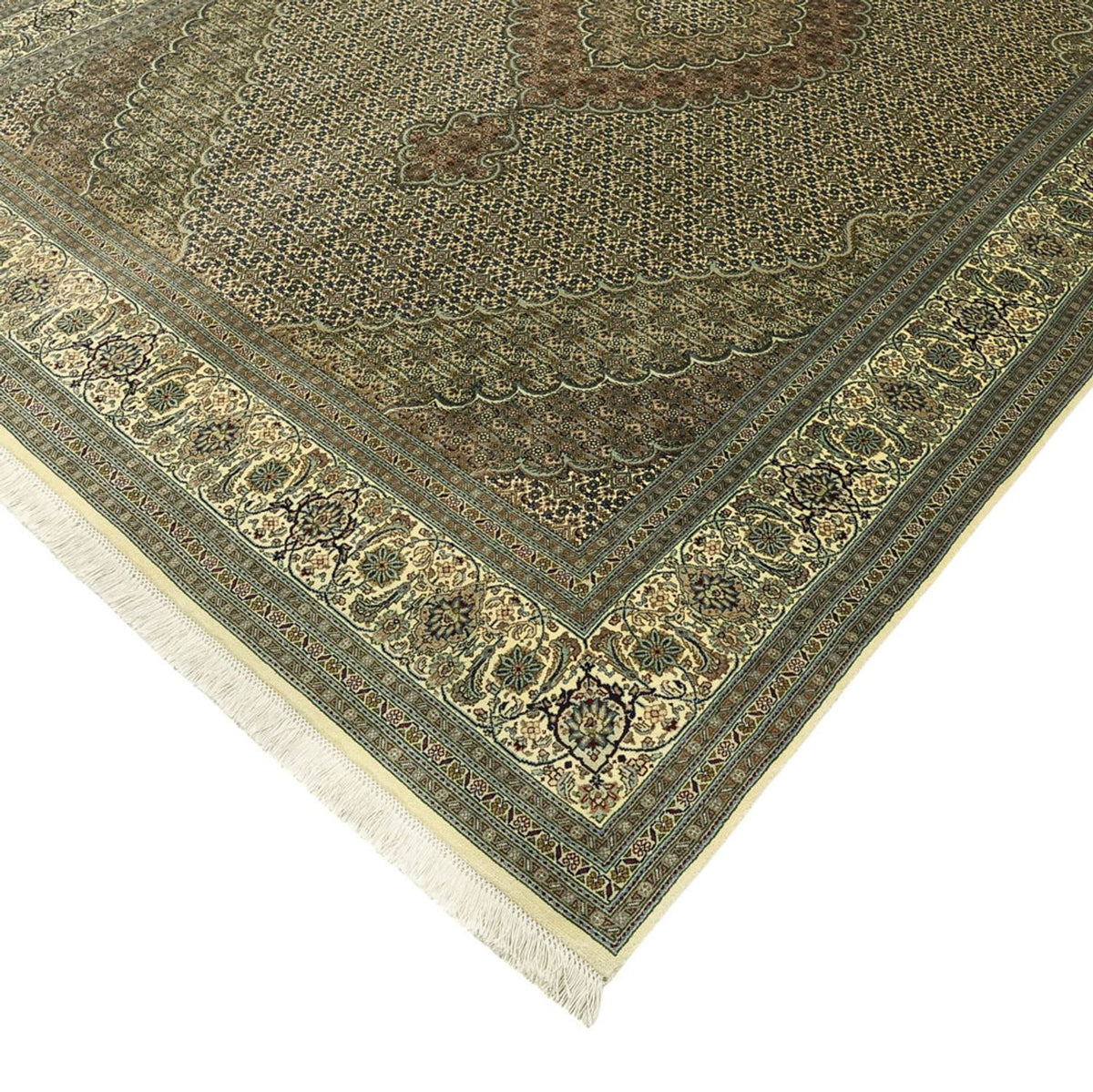 Tapis persan - Tabriz - Royal - Royal - 309 x 199 cm - argent