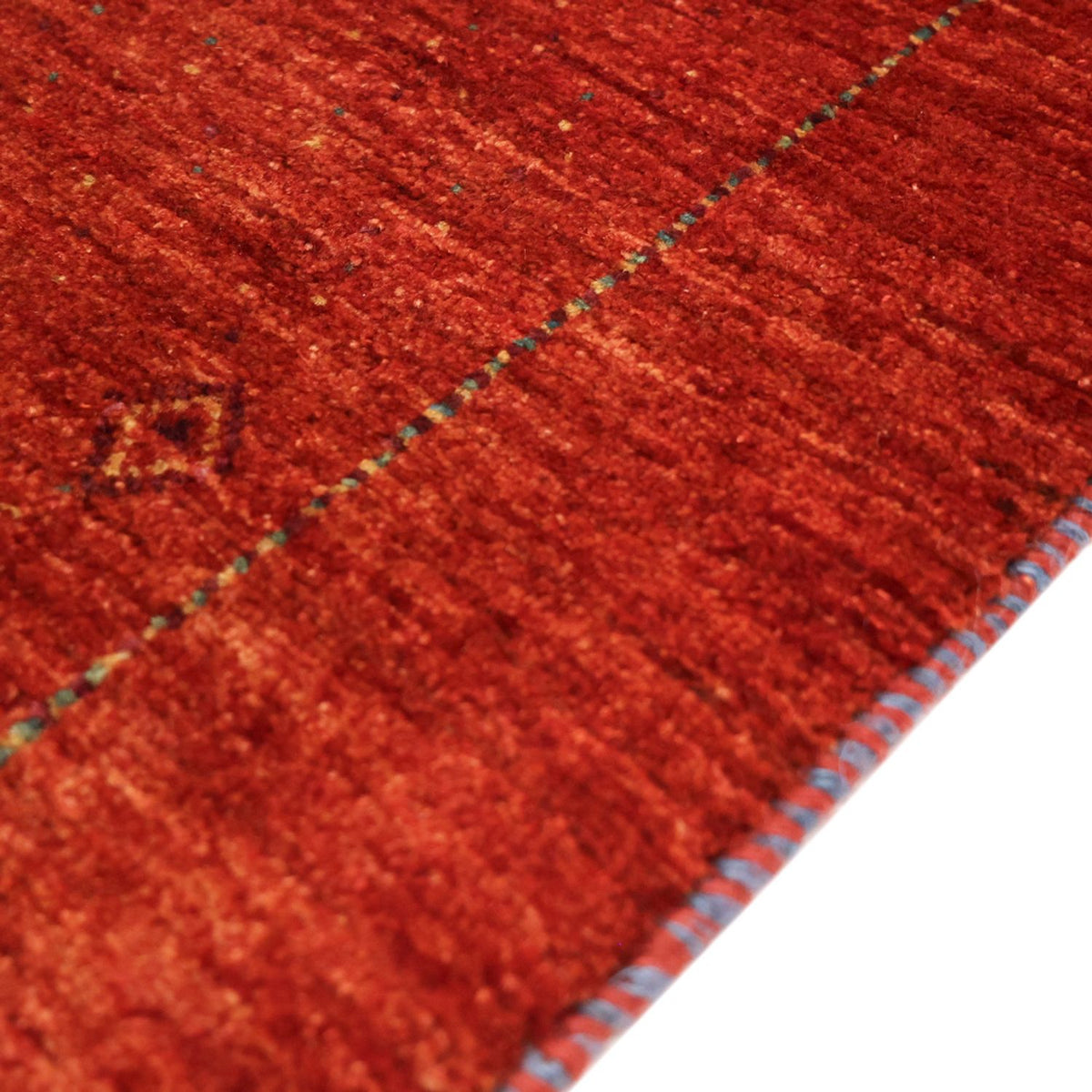 Tapis Gabbeh - Persan Kashkuli - 129 x 80 cm - rouge