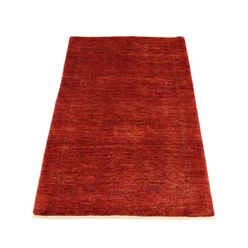 Tapis Gabbeh - Persan Kashkuli - 129 x 80 cm - rouge