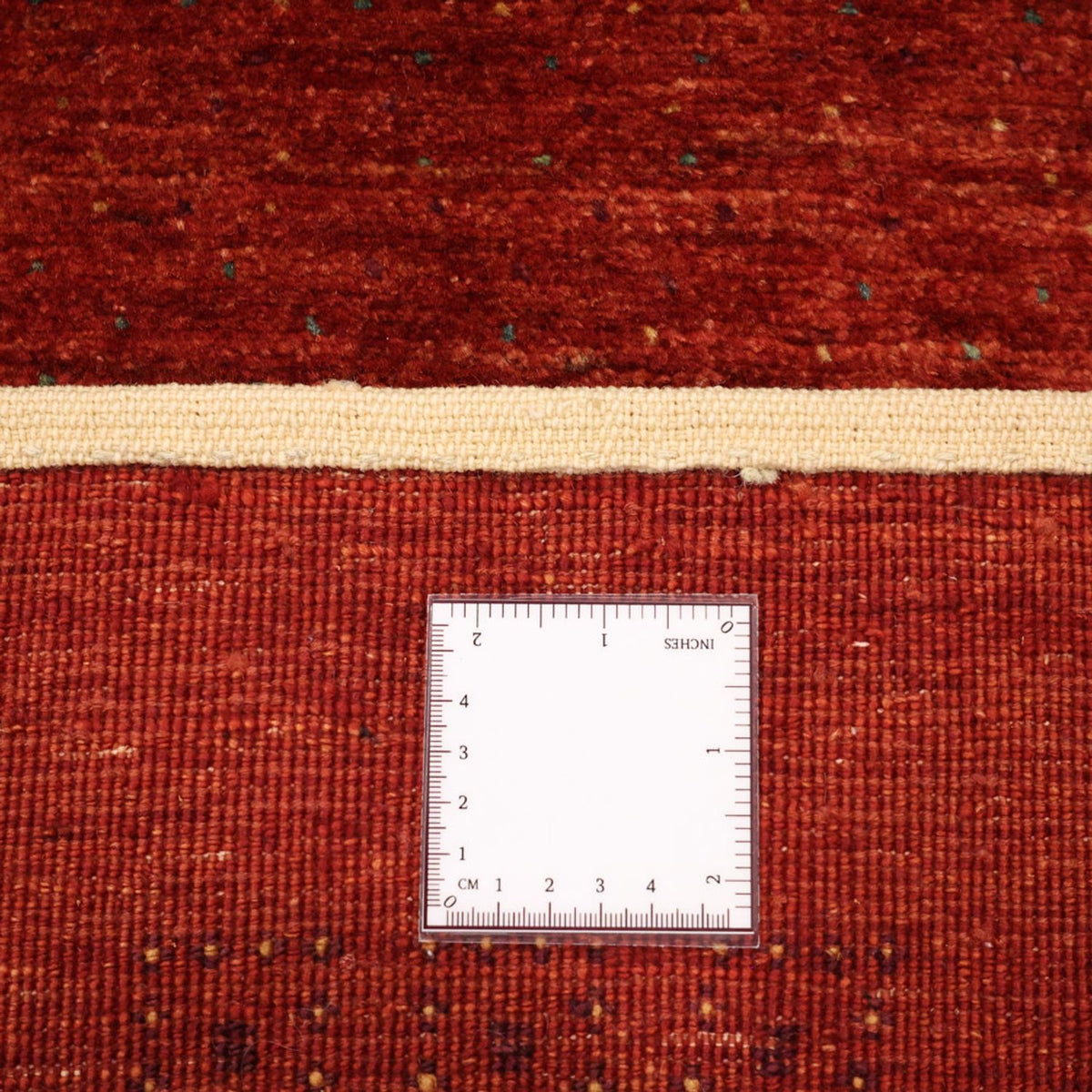 Tapis Gabbeh - Persan Kashkuli - 129 x 80 cm - rouge