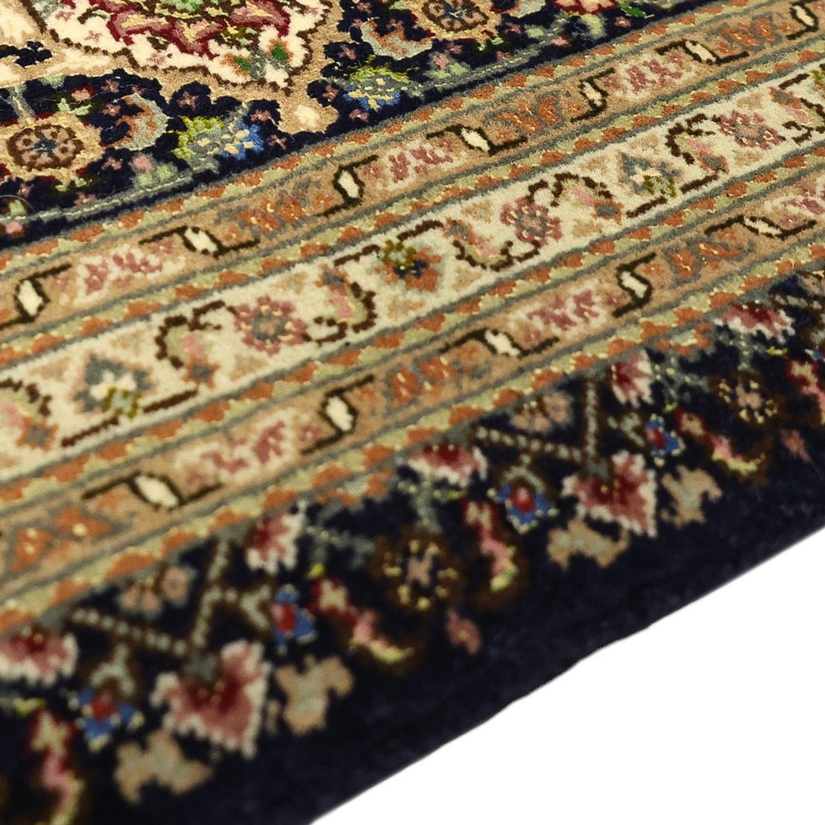 Tapis persan - Tabriz - Royal - Royal - 309 x 199 cm - beige foncé