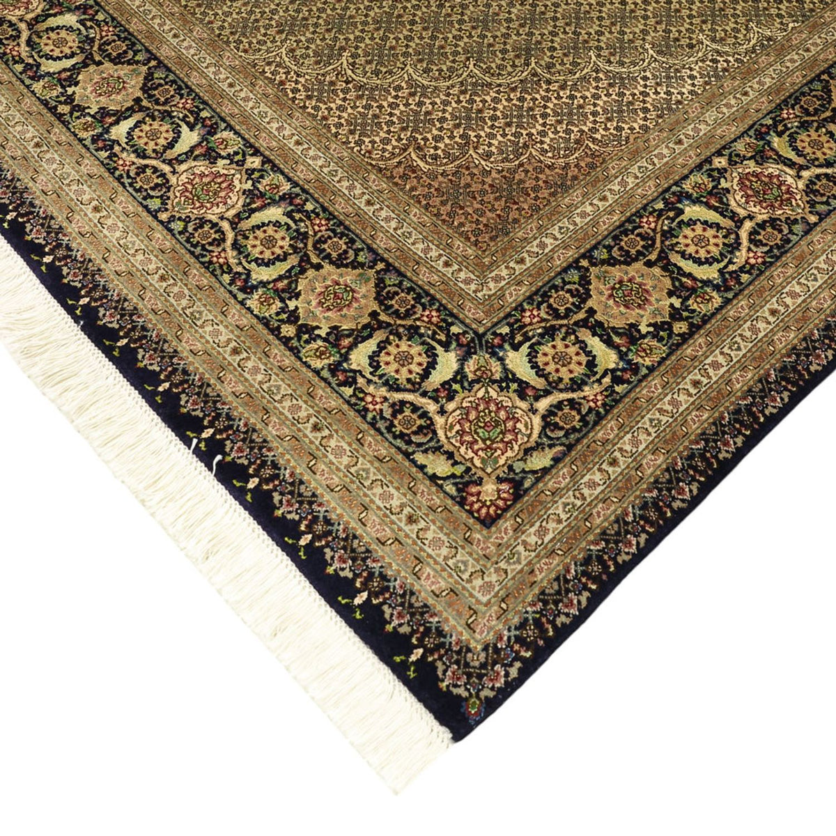 Tapis persan - Tabriz - Royal - Royal - 309 x 199 cm - beige foncé