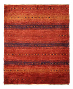 Tapis Gabbeh - Persan Kashkuli - 117 x 96 cm - multicolore