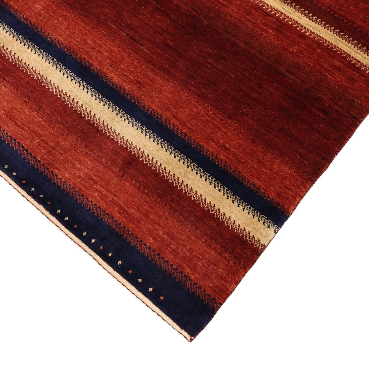 Tapis Gabbeh - Persan Kashkuli - 109 x 96 cm - multicolore