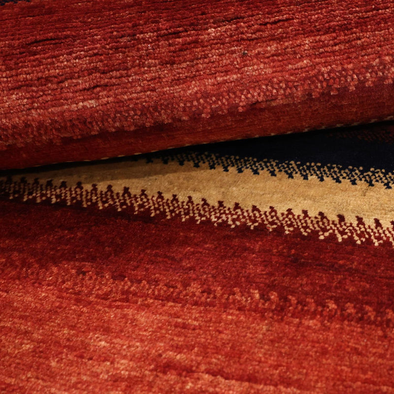 Tapis Gabbeh - Persan Kashkuli - 109 x 96 cm - multicolore