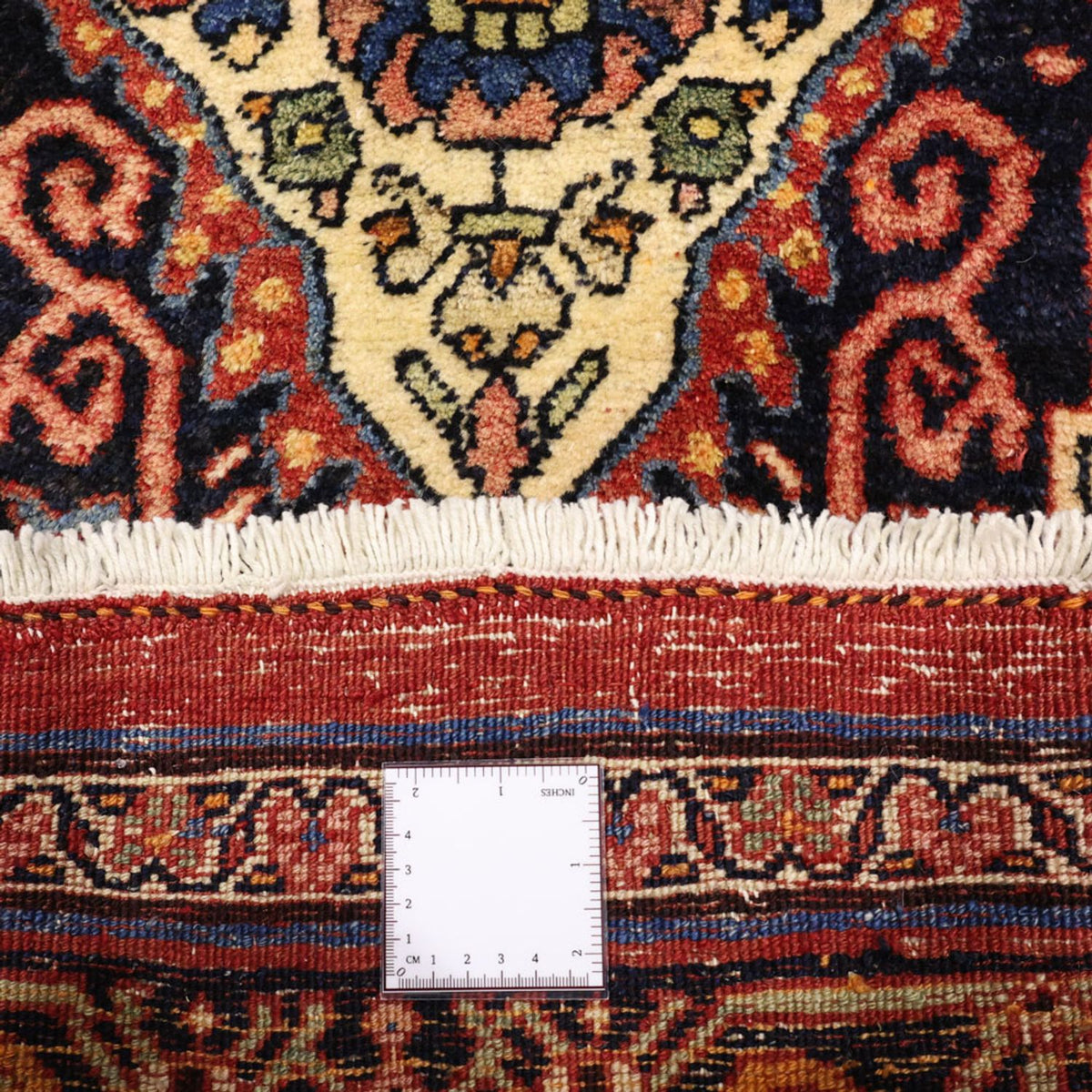 Tapis persan - Nomadic - 260 x 135 cm - terracotta