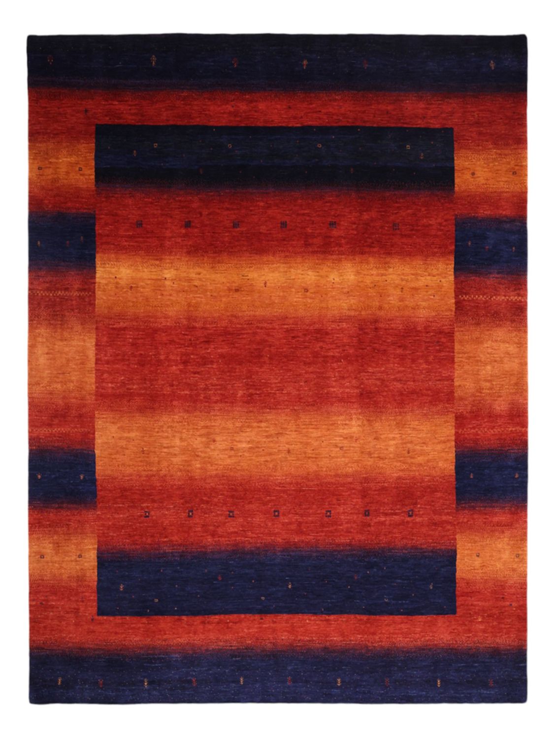 Tapis Gabbeh - Persan Kashkuli - 328 x 248 cm - multicolore