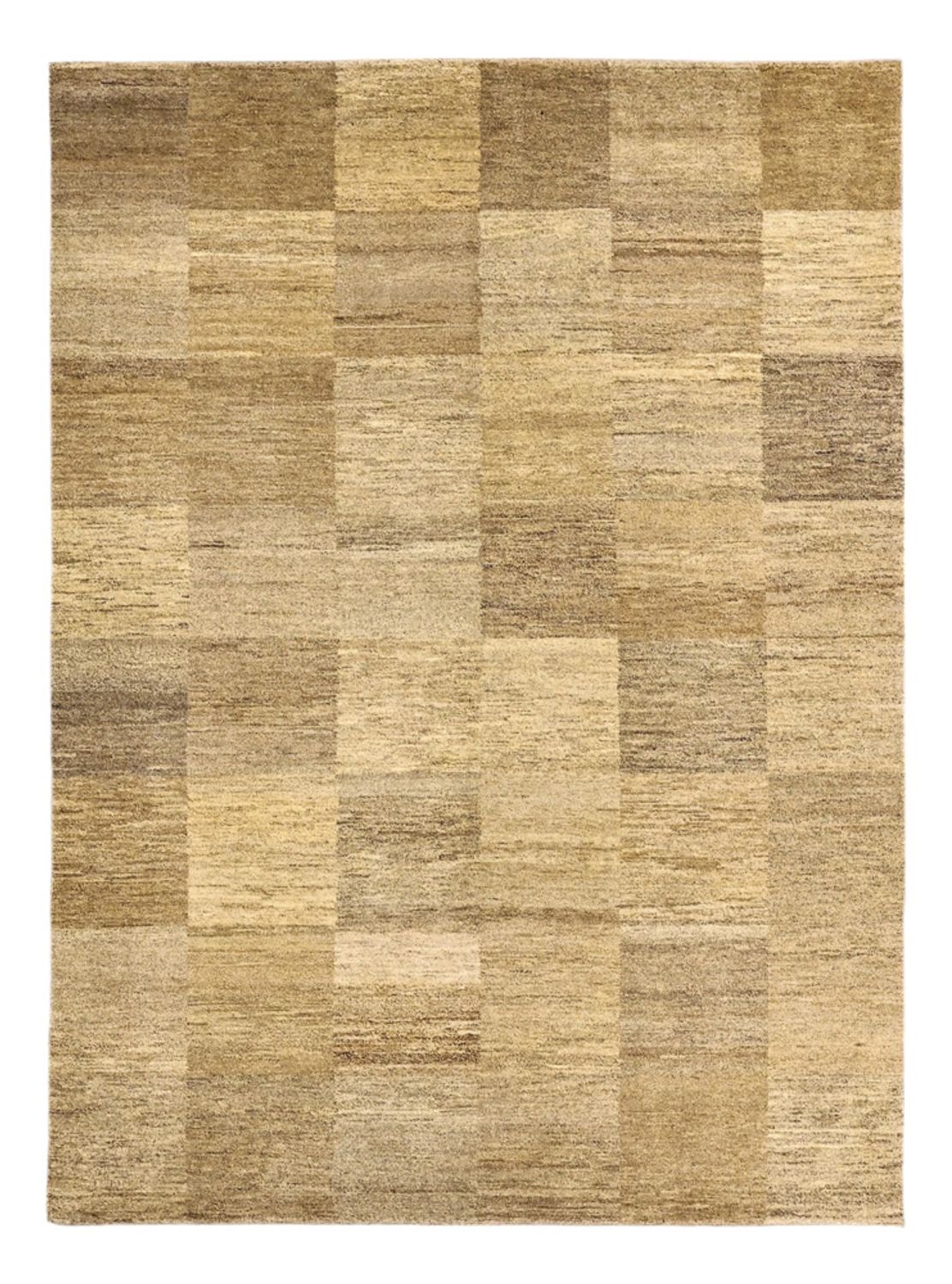 Tapis Gabbeh - Loribaft Persan - 231 x 173 cm - beige foncé