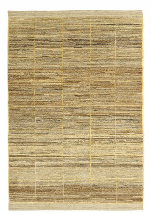 Tapis Gabbeh - Loribaft Persan - 141 x 104 cm - beige