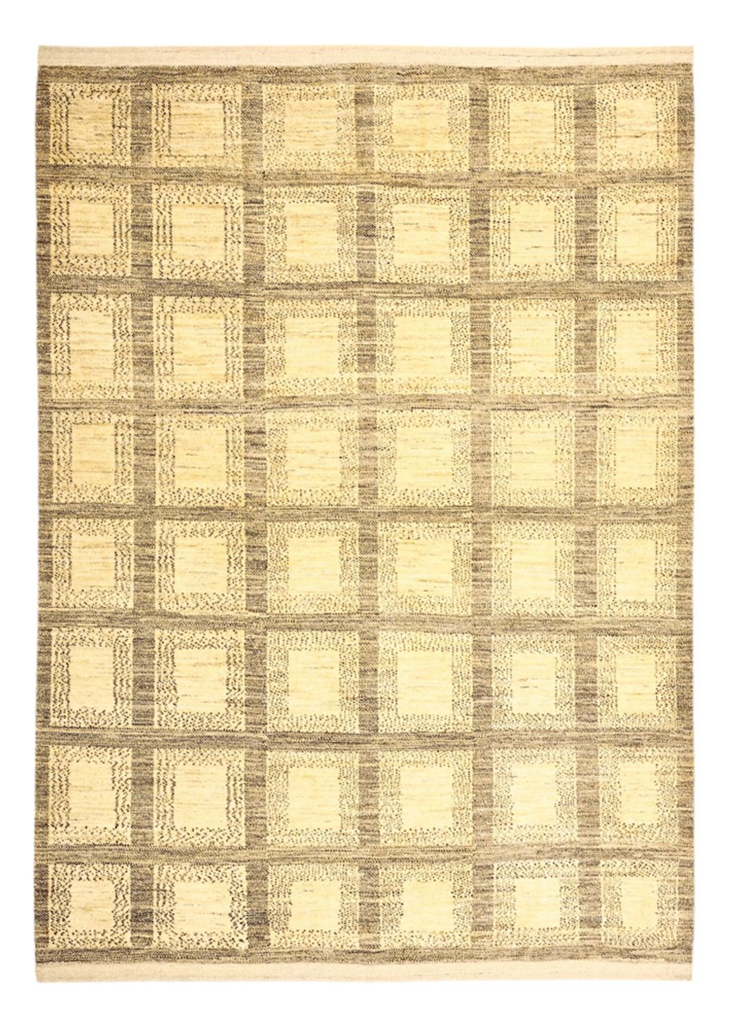 Tapis Gabbeh - Loribaft Persan - 230 x 174 cm - beige clair