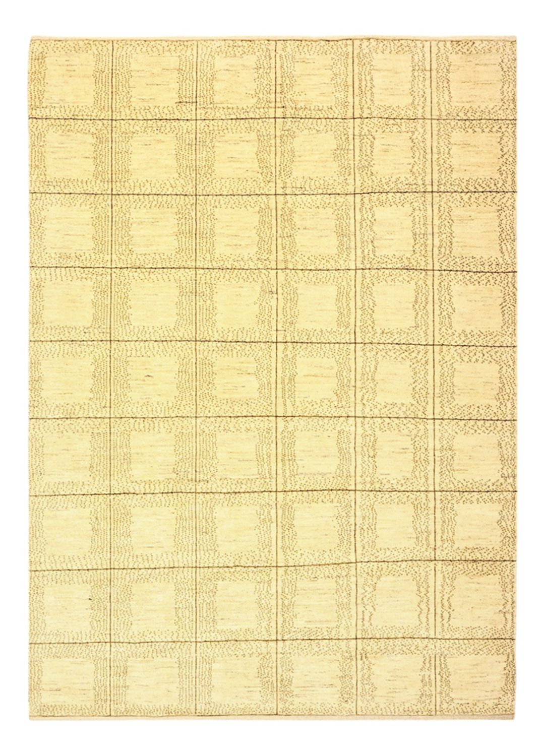 Tapis Gabbeh - Loribaft Persan - 281 x 204 cm - beige clair