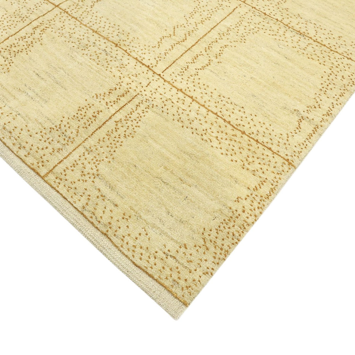 Tapis Gabbeh - Loribaft Persan - 281 x 204 cm - beige clair