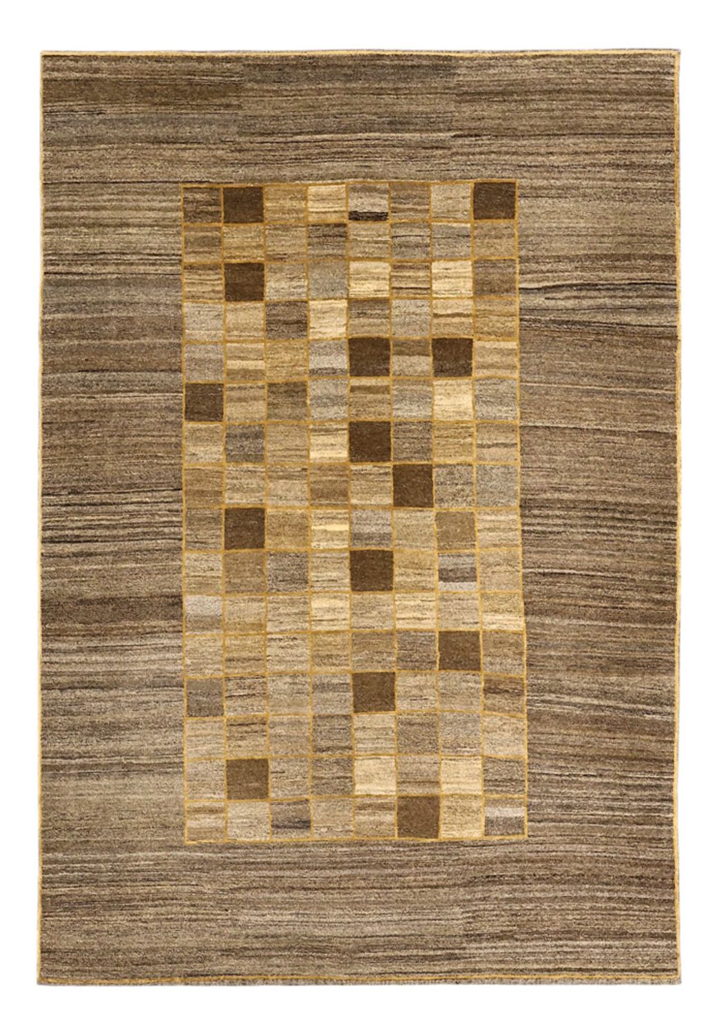 Tapis Gabbeh - Loribaft Persan - 290 x 205 cm - beige foncé
