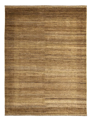 Tapis Gabbeh - Loribaft Persan - 227 x 173 cm - beige foncé