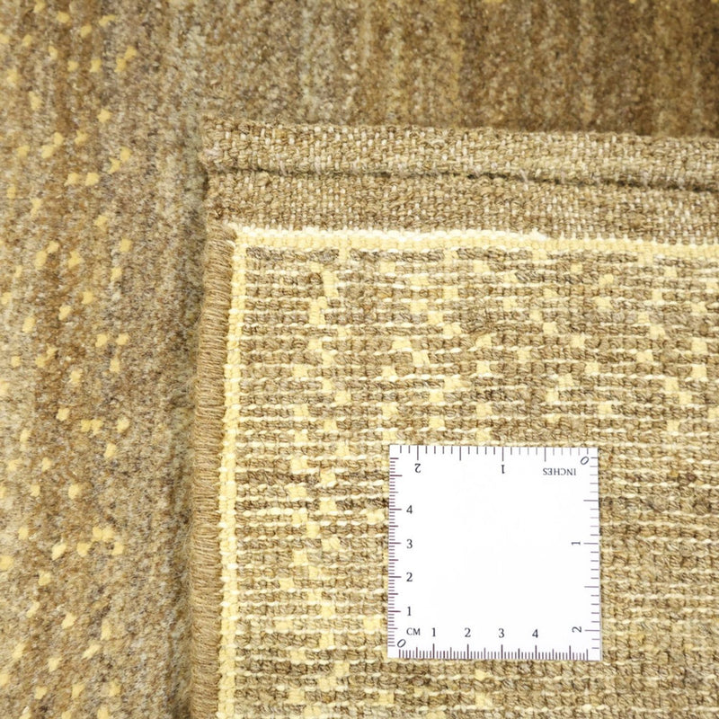 Tapis Gabbeh - Loribaft Persan - 227 x 173 cm - beige foncé