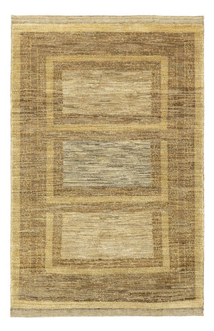 Tapis Gabbeh - Loribaft Persan - 147 x 101 cm - sable