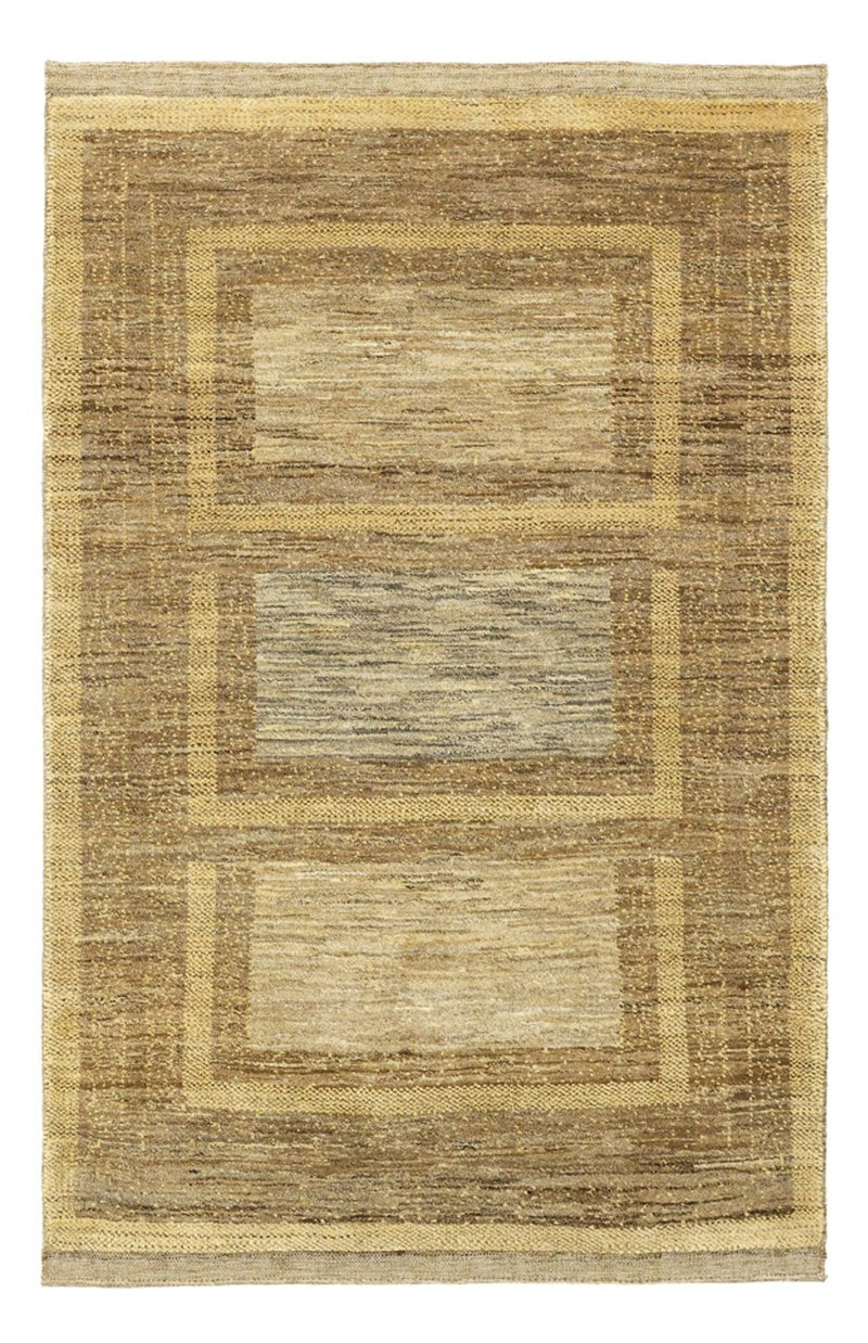Tapis Gabbeh - Loribaft Persan - 147 x 101 cm - sable