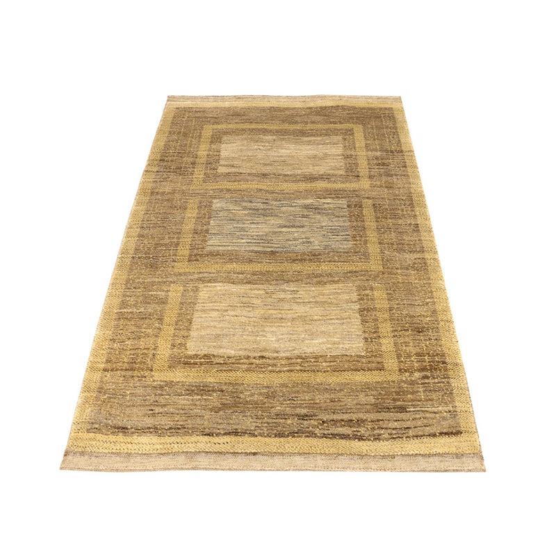 Tapis Gabbeh - Loribaft Persan - 147 x 101 cm - sable