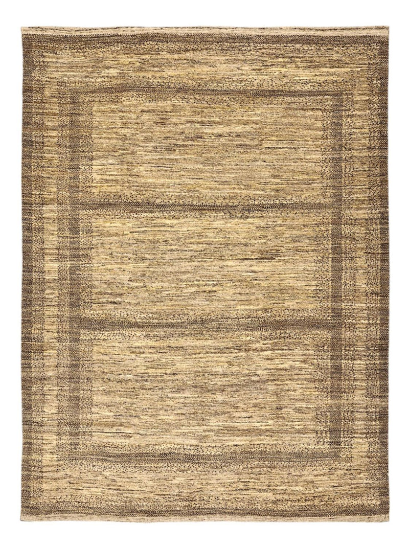 Tapis Gabbeh - Loribaft Persan - 224 x 170 cm - beige foncé