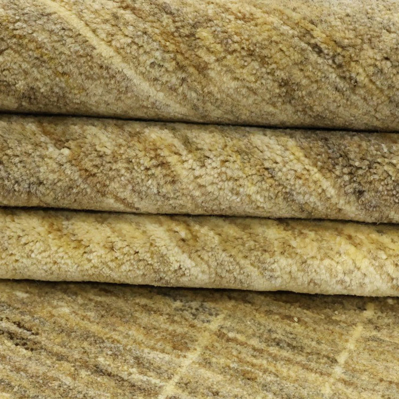 Tapis Gabbeh - Loribaft Persan - 232 x 168 cm - beige foncé