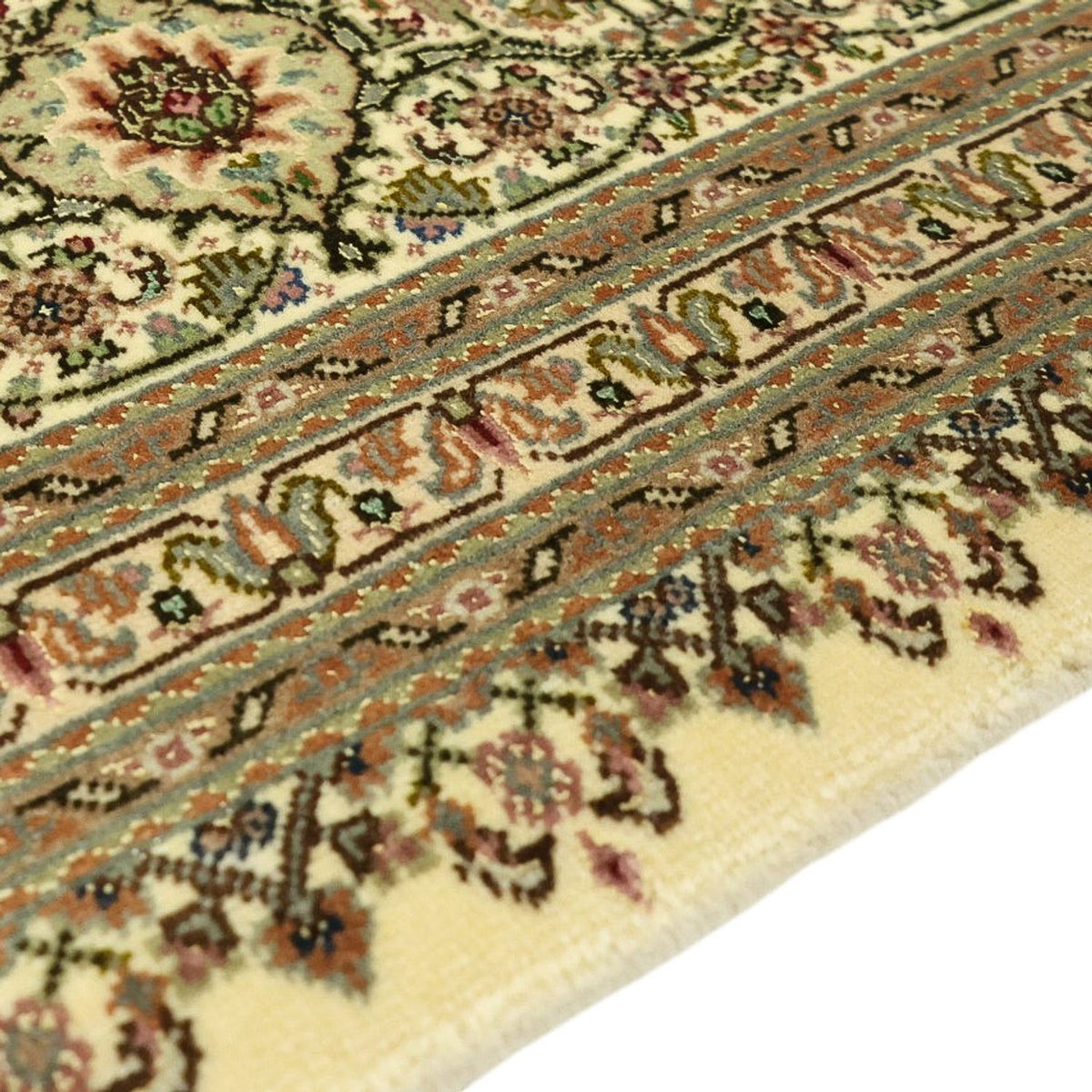 Tapis persan - Tabriz - Royal - Royal - 303 x 203 cm - beige foncé