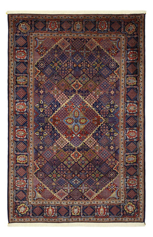 Tapis persan - Keshan - 215 x 140 cm - bleu foncé