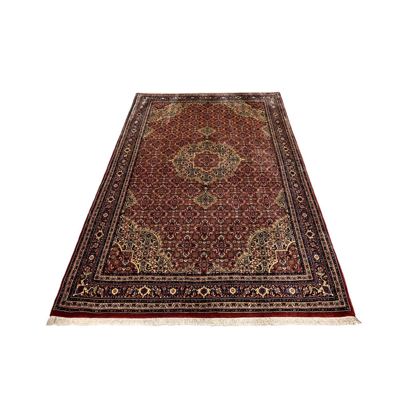 Tapis persan - Bidjar - 216 x 144 cm - rouge foncé