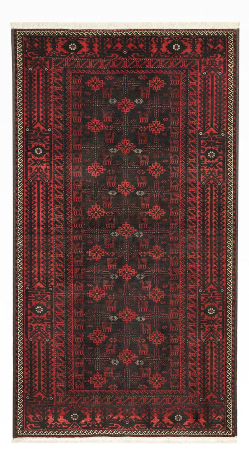Tapis Belutsch - 190 x 107 cm - rouge foncé