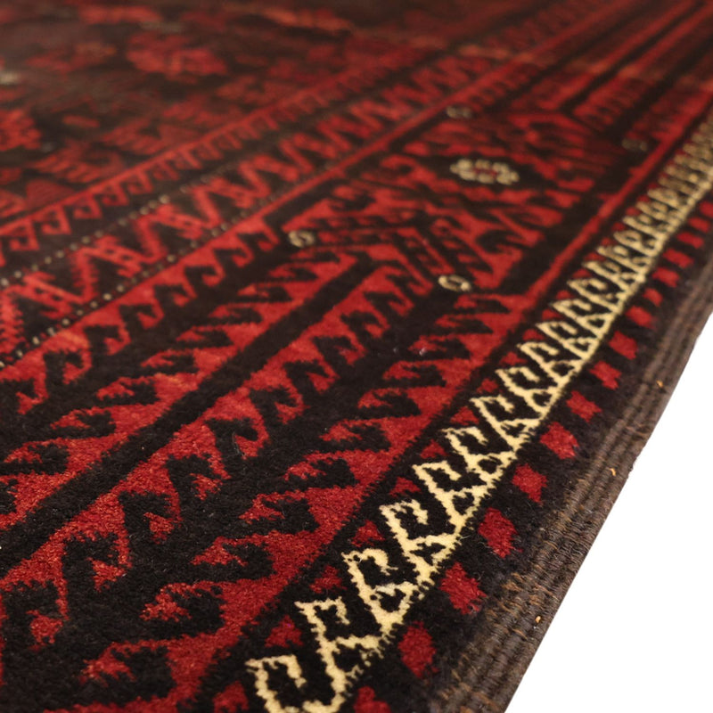 Tapis Belutsch - 190 x 107 cm - rouge foncé