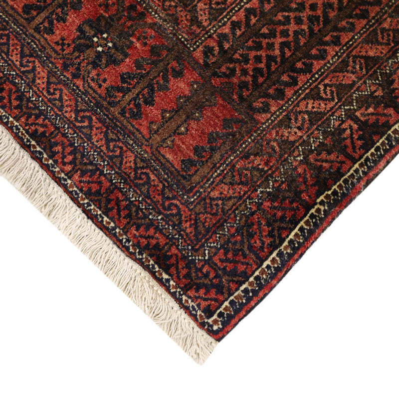 Tapis de couloir Tapis Belutsch - 198 x 109 cm - marron foncé